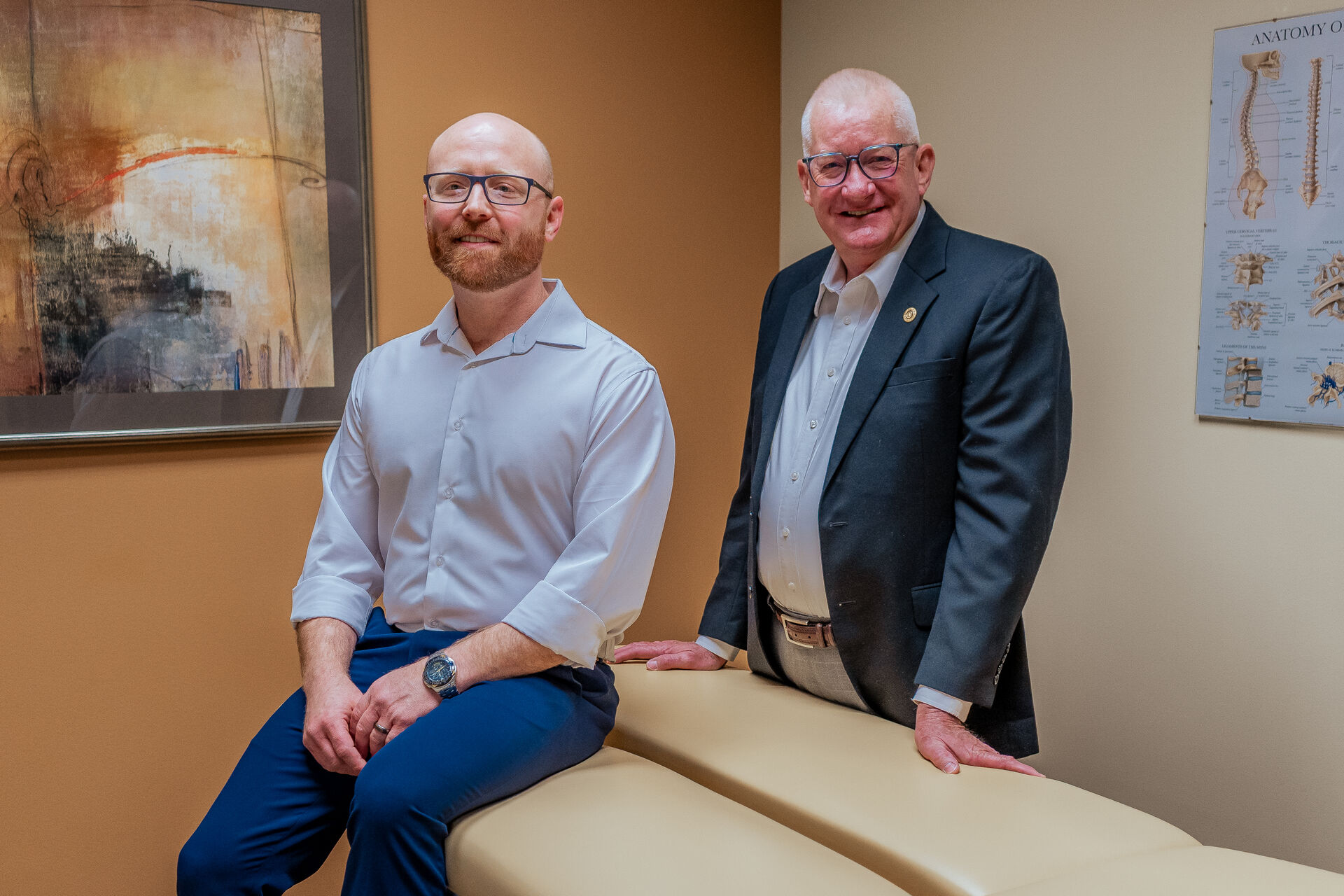 Dr. Dame and Dr. Dame - Dame Chiropractic team